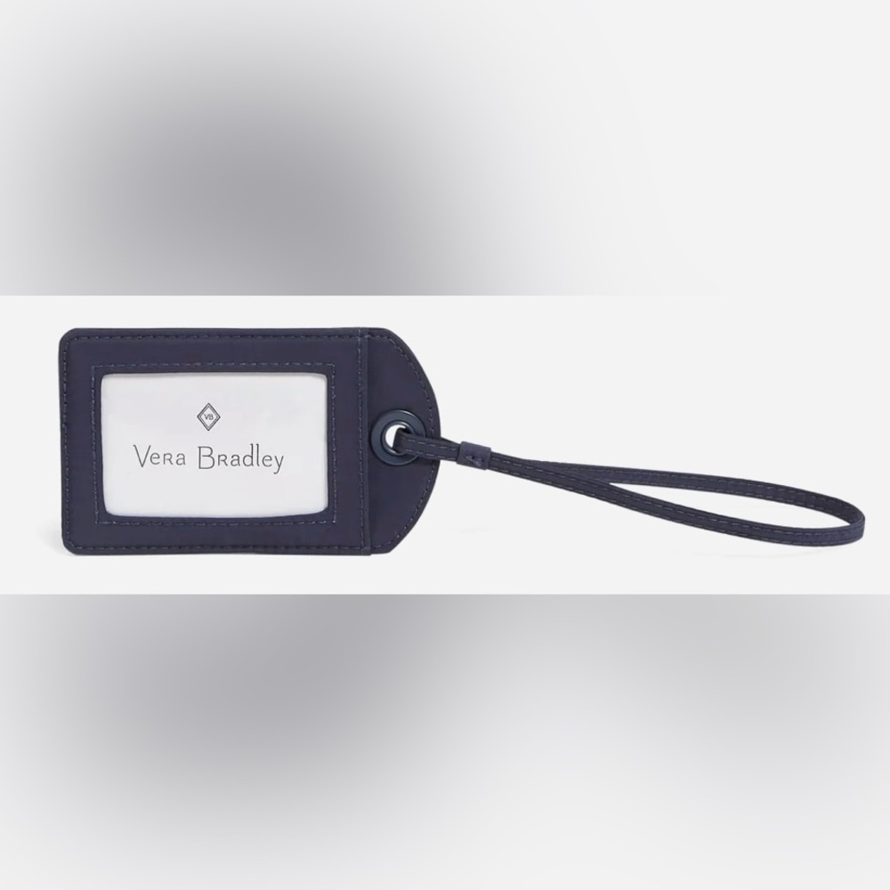 Vera Bradley Ultralight Luggage Tag - Navy
